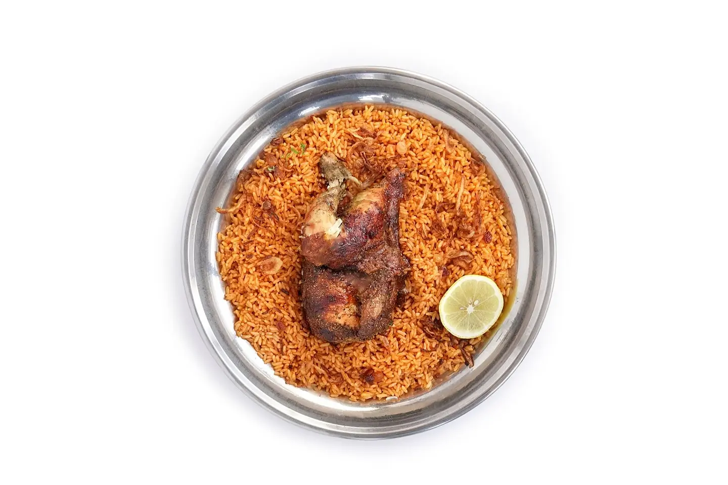 Chicken Shawaya With Red Rice - Whole Chicken