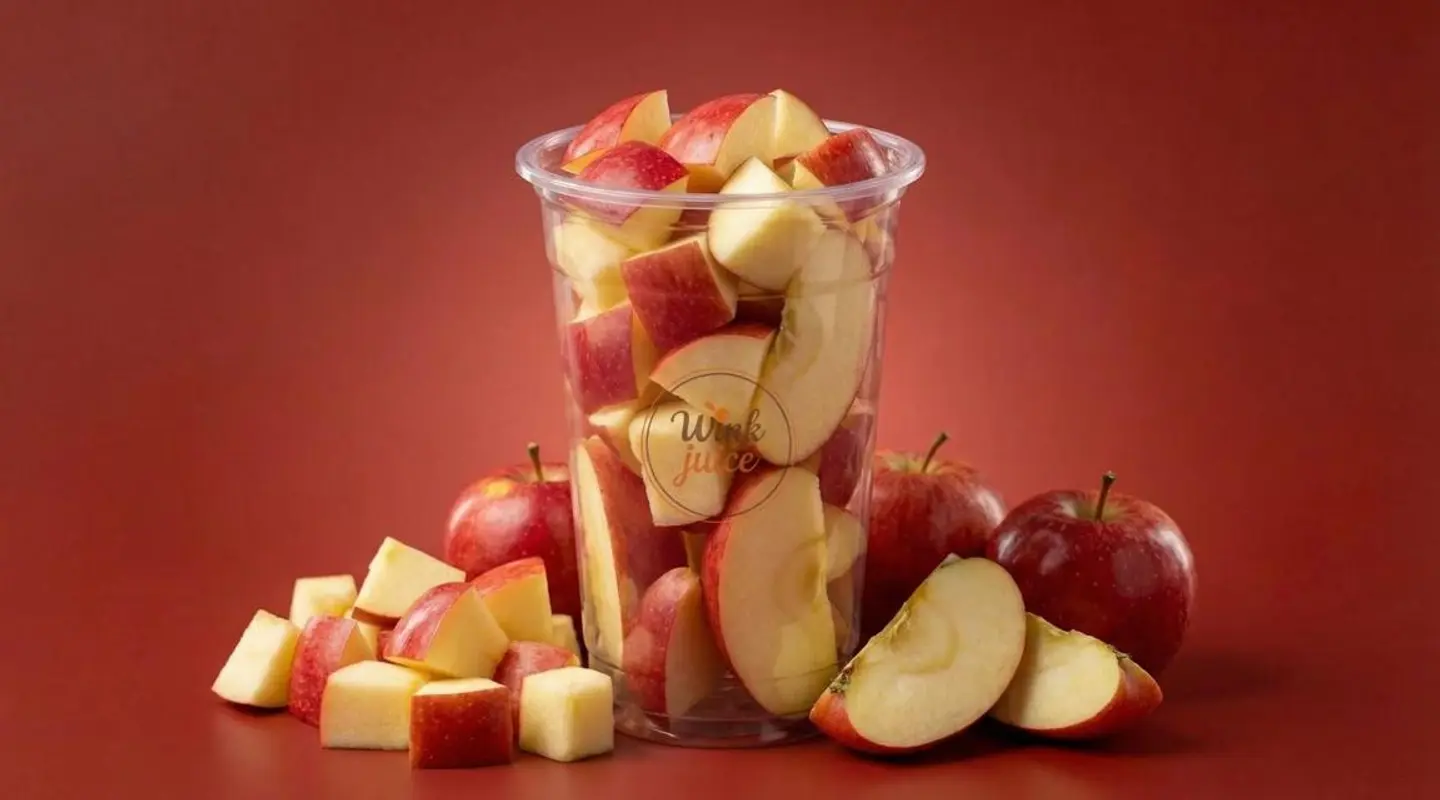 Sliced ​​Red Apples - Medium