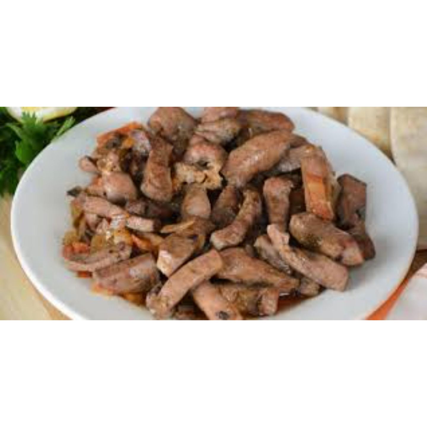 كبده غنم طازج - صاج