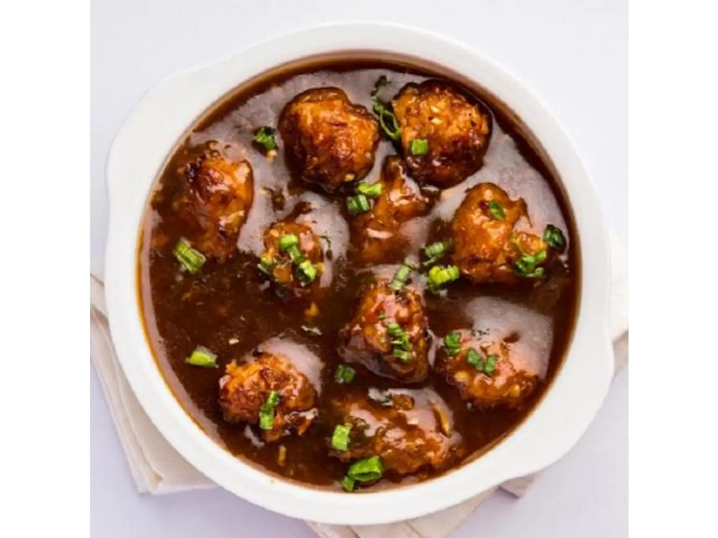 دجاج مانشوري - نصف