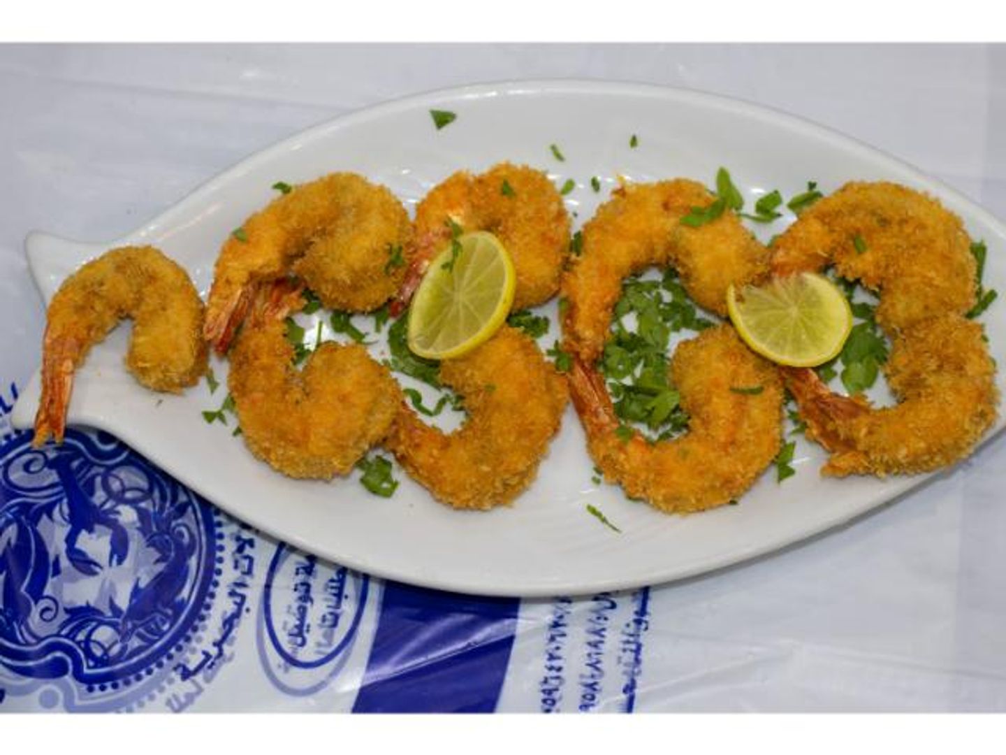 Fried Medium Shrimp - Half