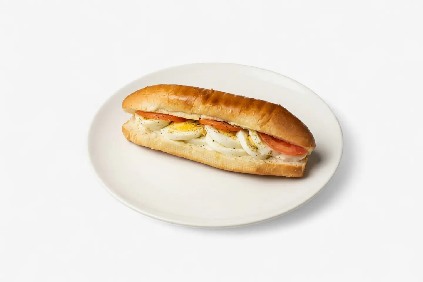Boiled Egg Sandwich - Half