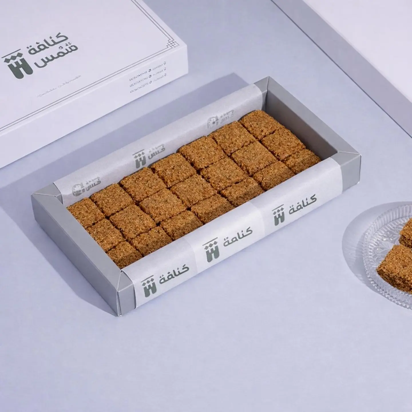 كنافة مع الحليب المحموس - صغير