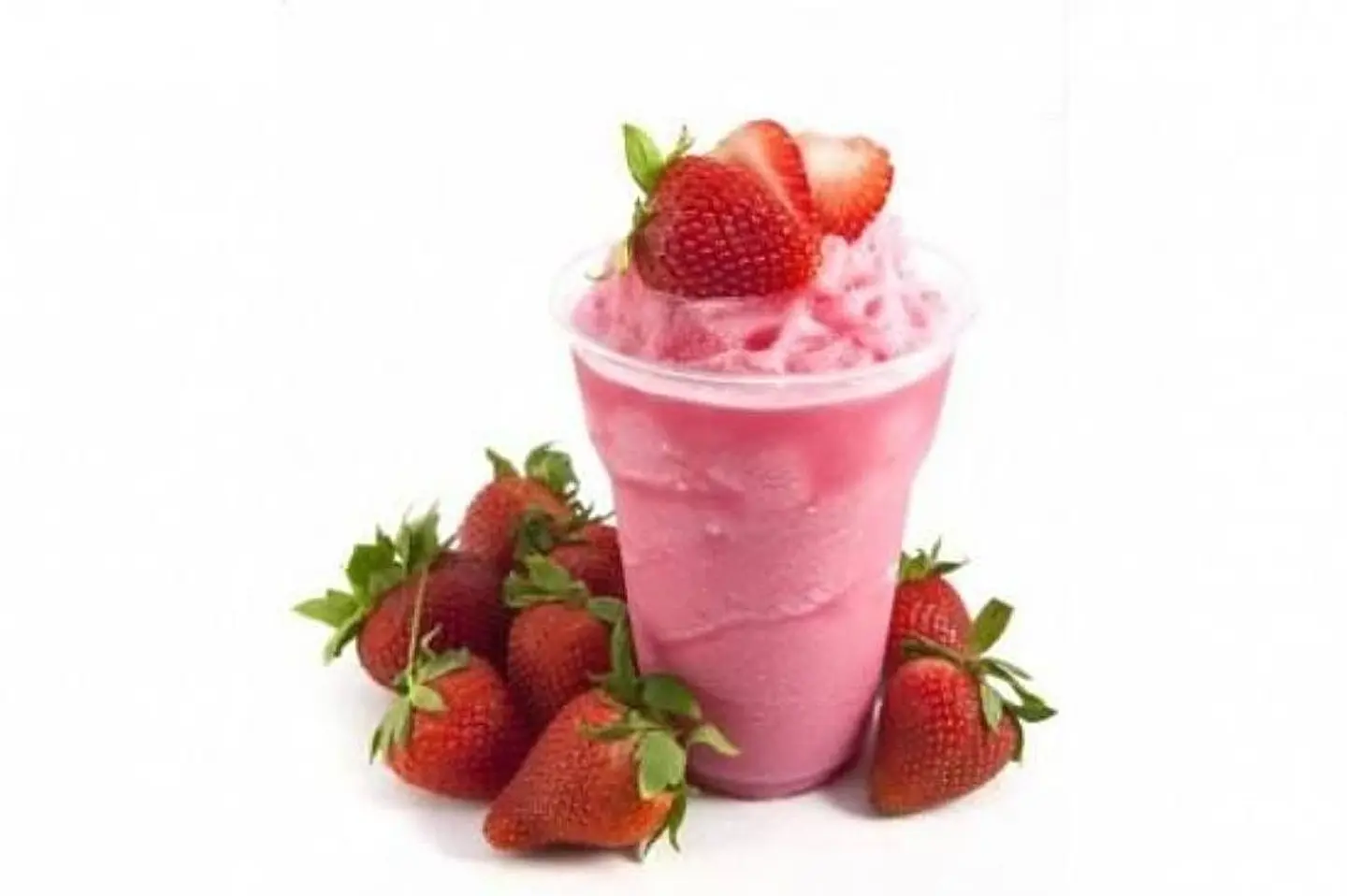 Lemon Strawberry Smoothie - Small Cup