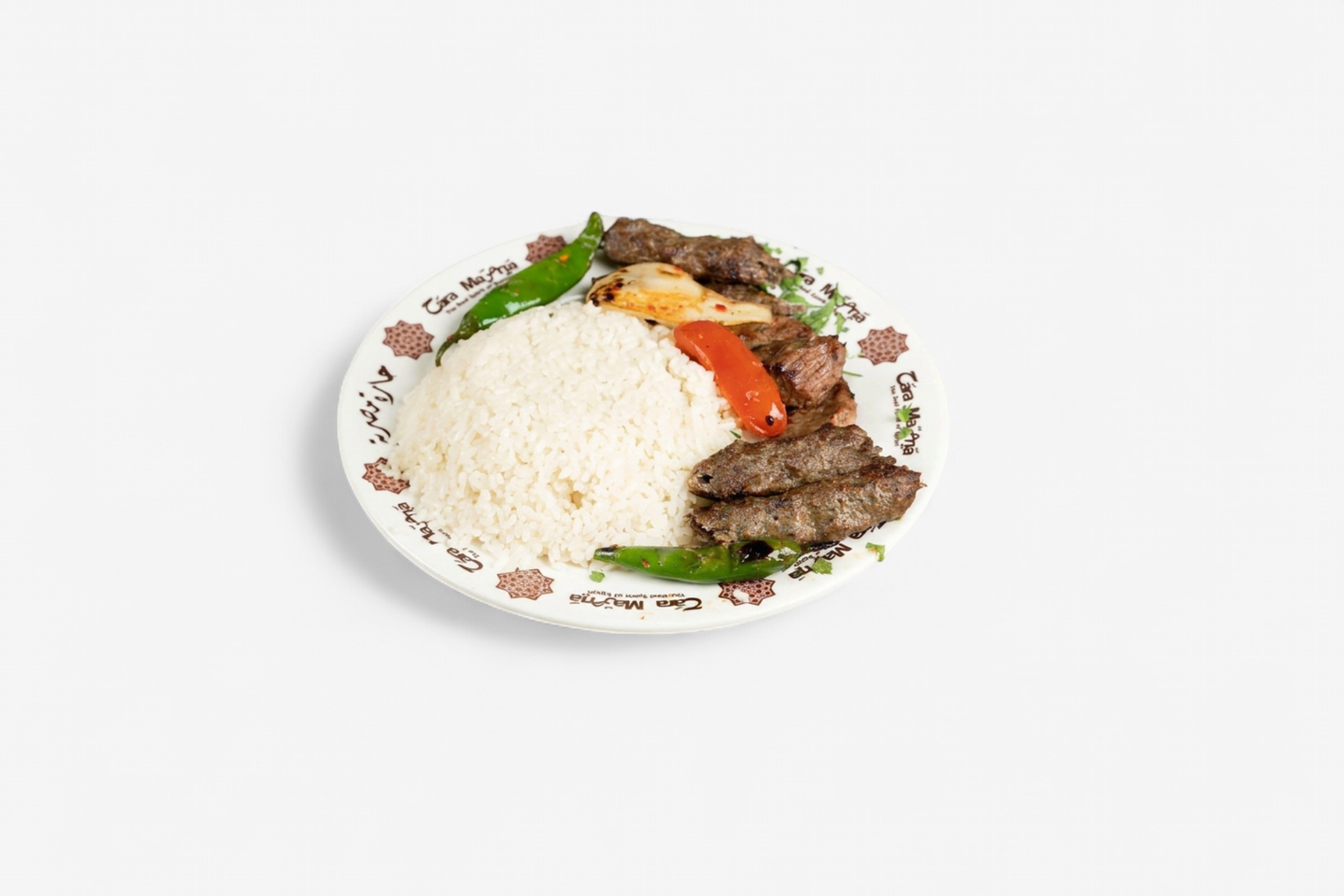كباب وكفته - طبق