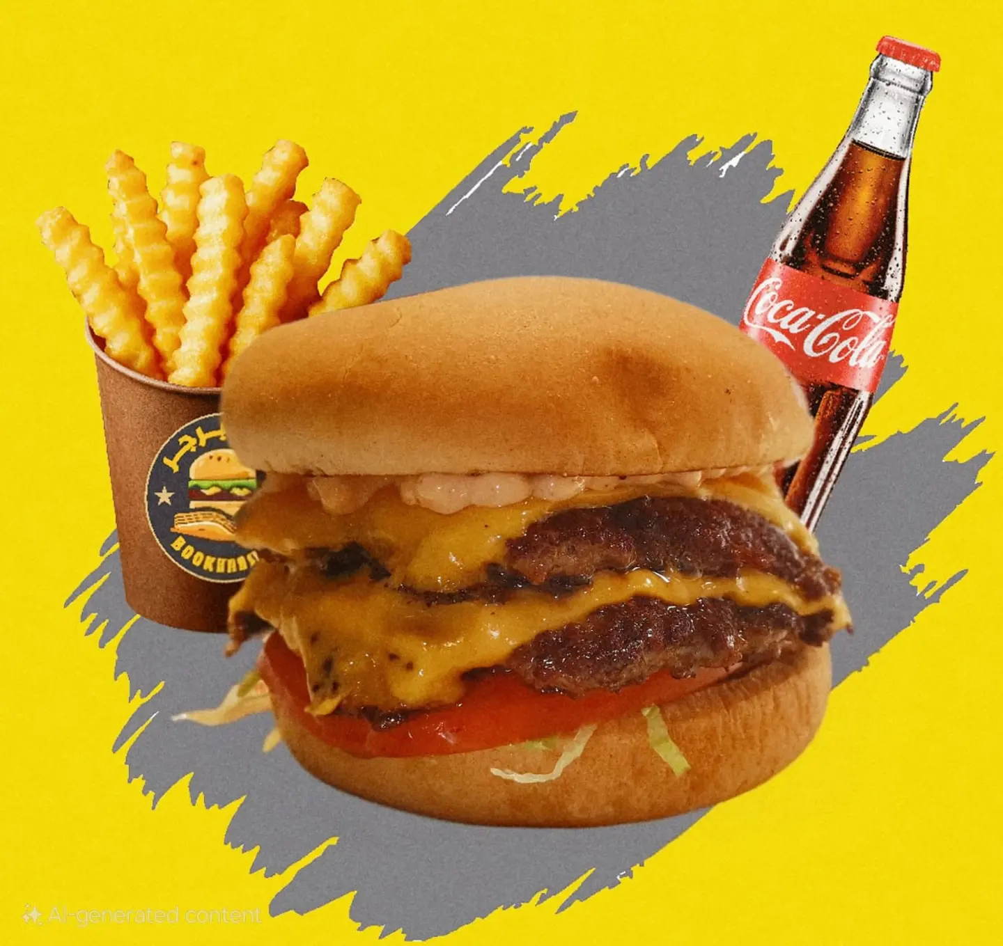 كومبو برجر لحم كلاسيكي - سنجل