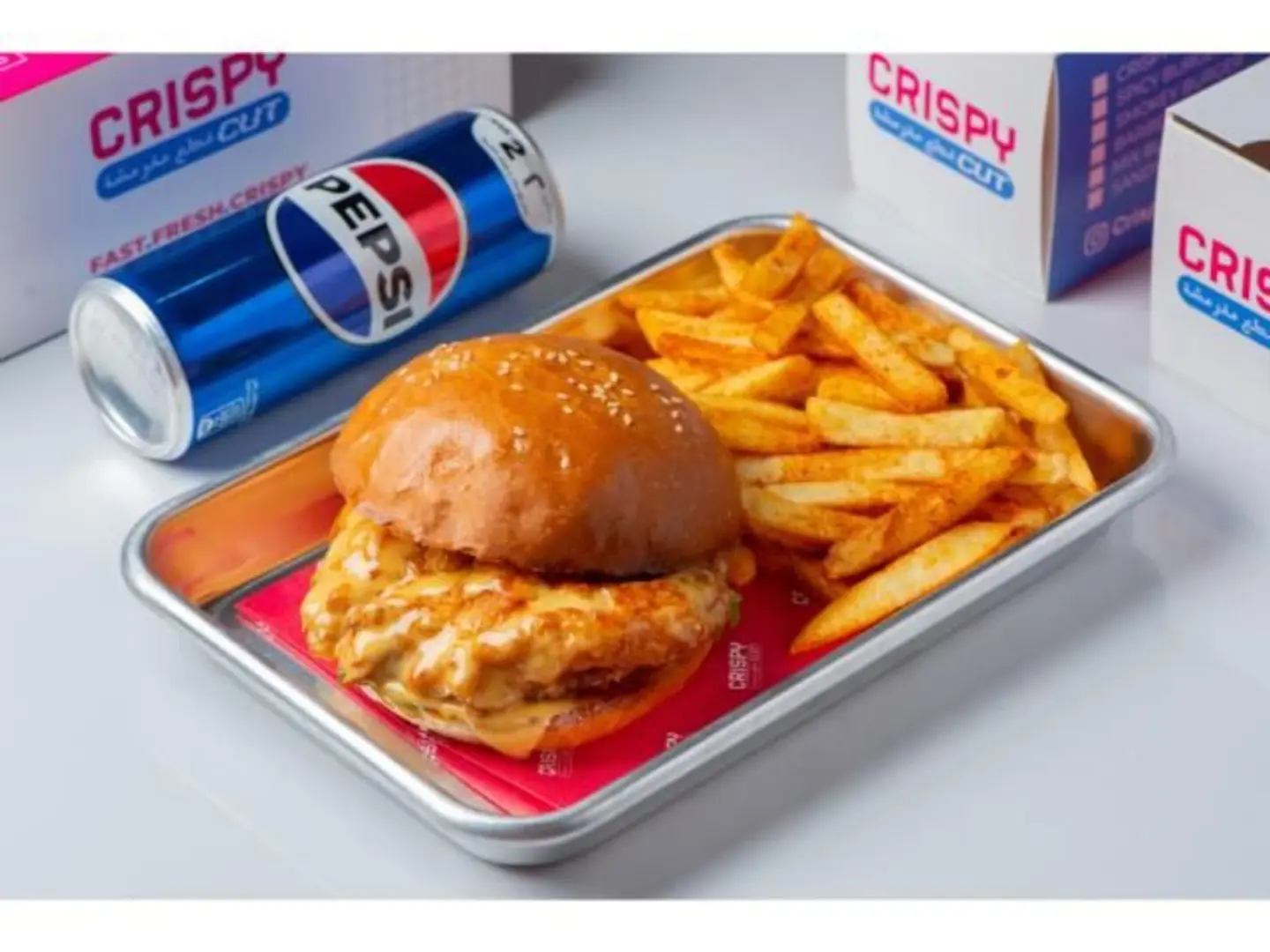 Smoky Crispy Burger - Sandwich