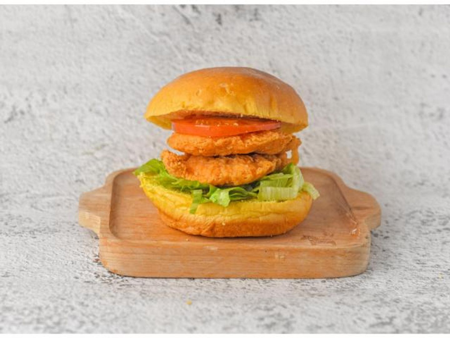 Double Chicken Burger - Regular