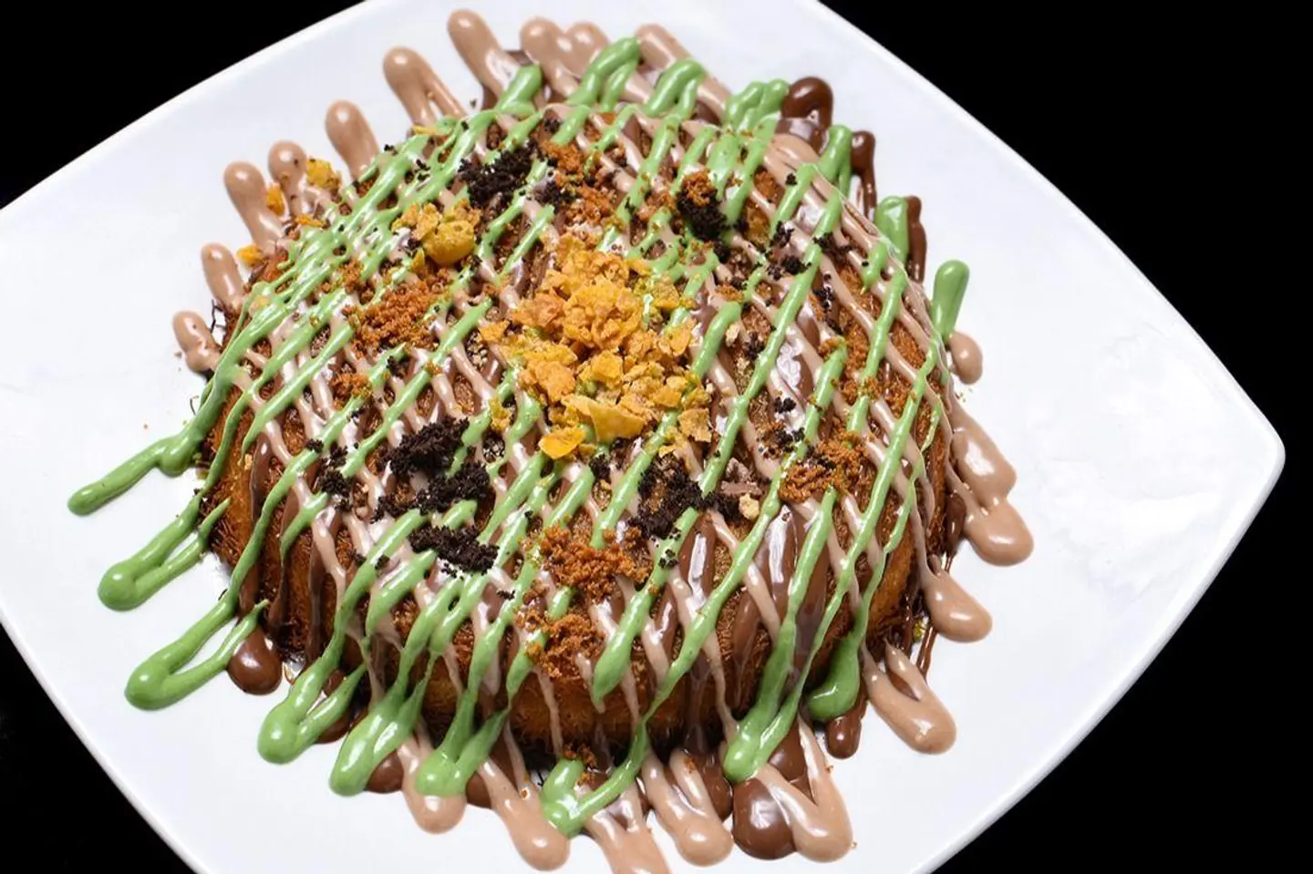 Kunafa Ashta With Ice Cream - Regular