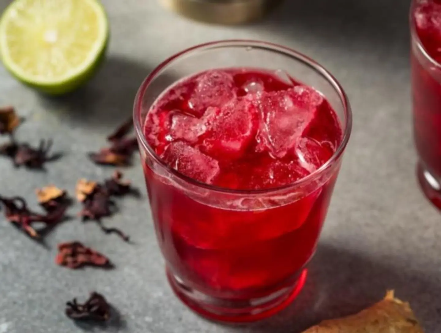 Iced Hibiscus Tea. - Small