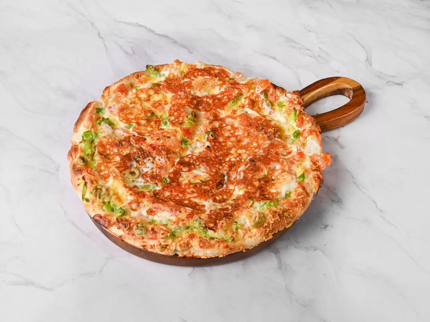 Eastern Style Pizza With Beef - Medium