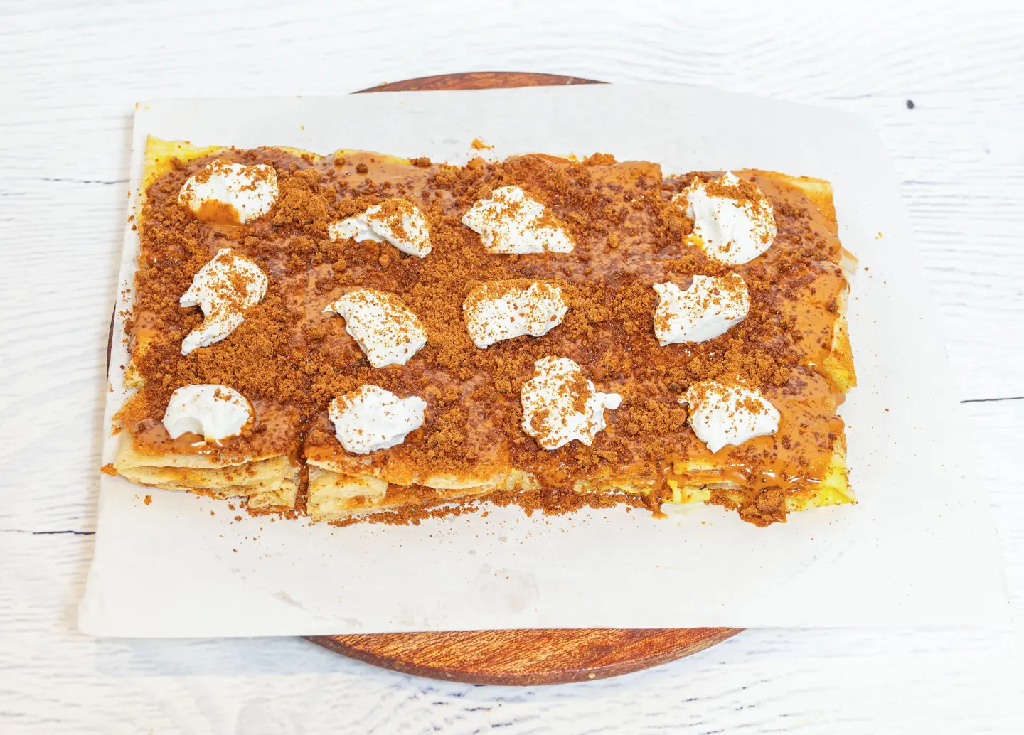 Lotus Cream Pie - Roll