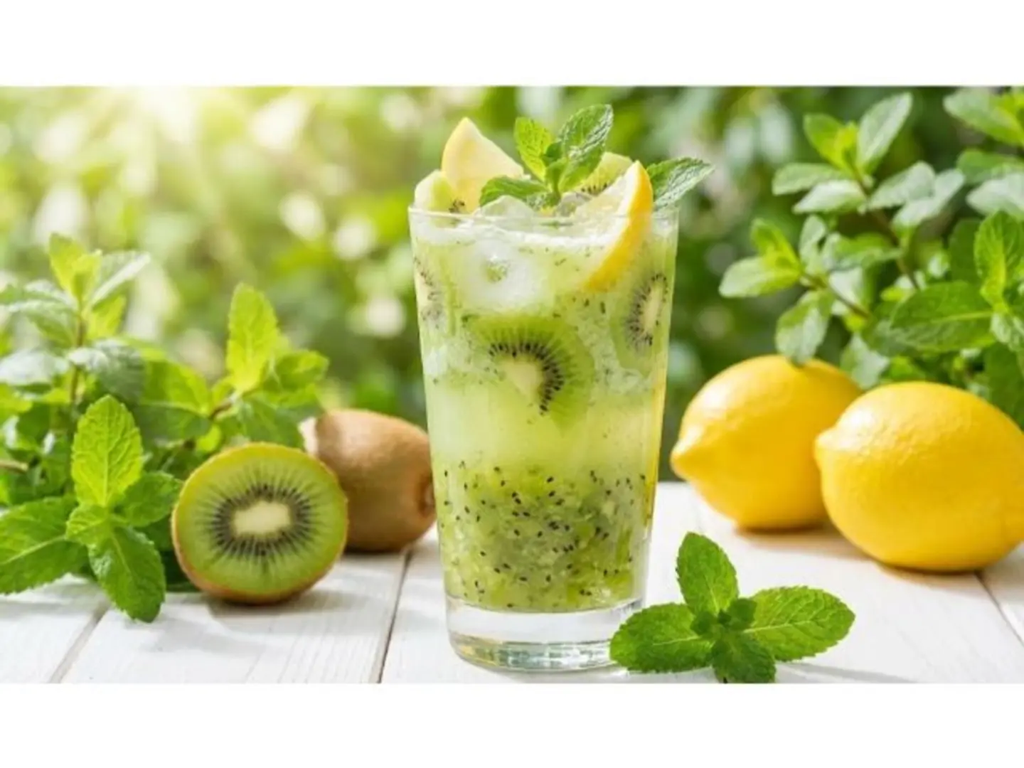 Kiwi With Lemon With Mint - 1 L