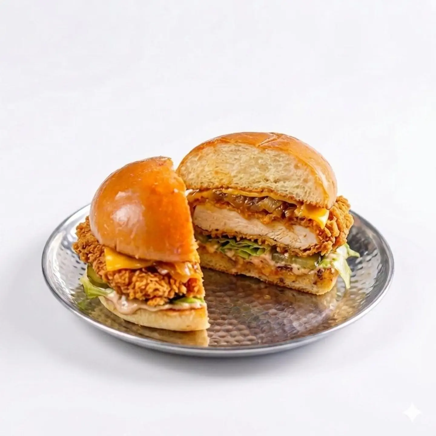 برجر دجاج كرسبي ترفل - عادي