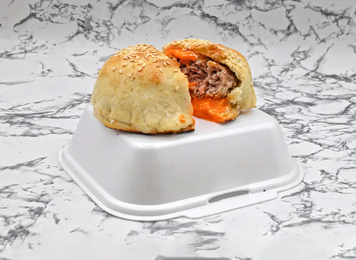 Oven Baked Chicken Burger - Single