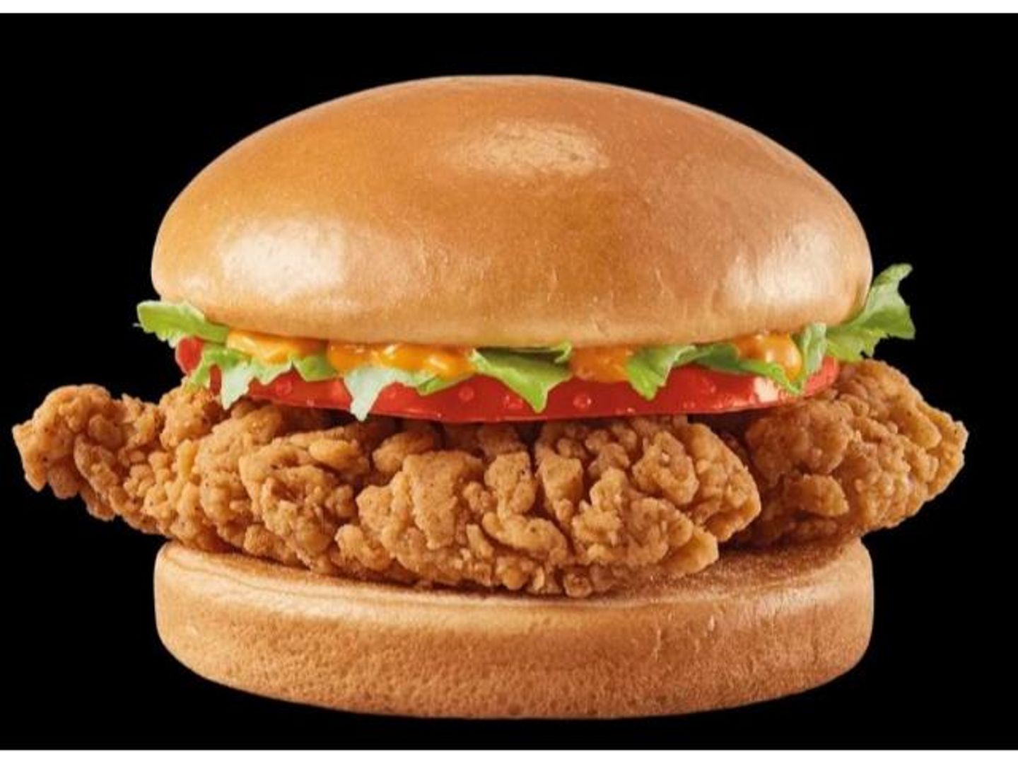 Special Burger Strips Sandwich - Without Cheese