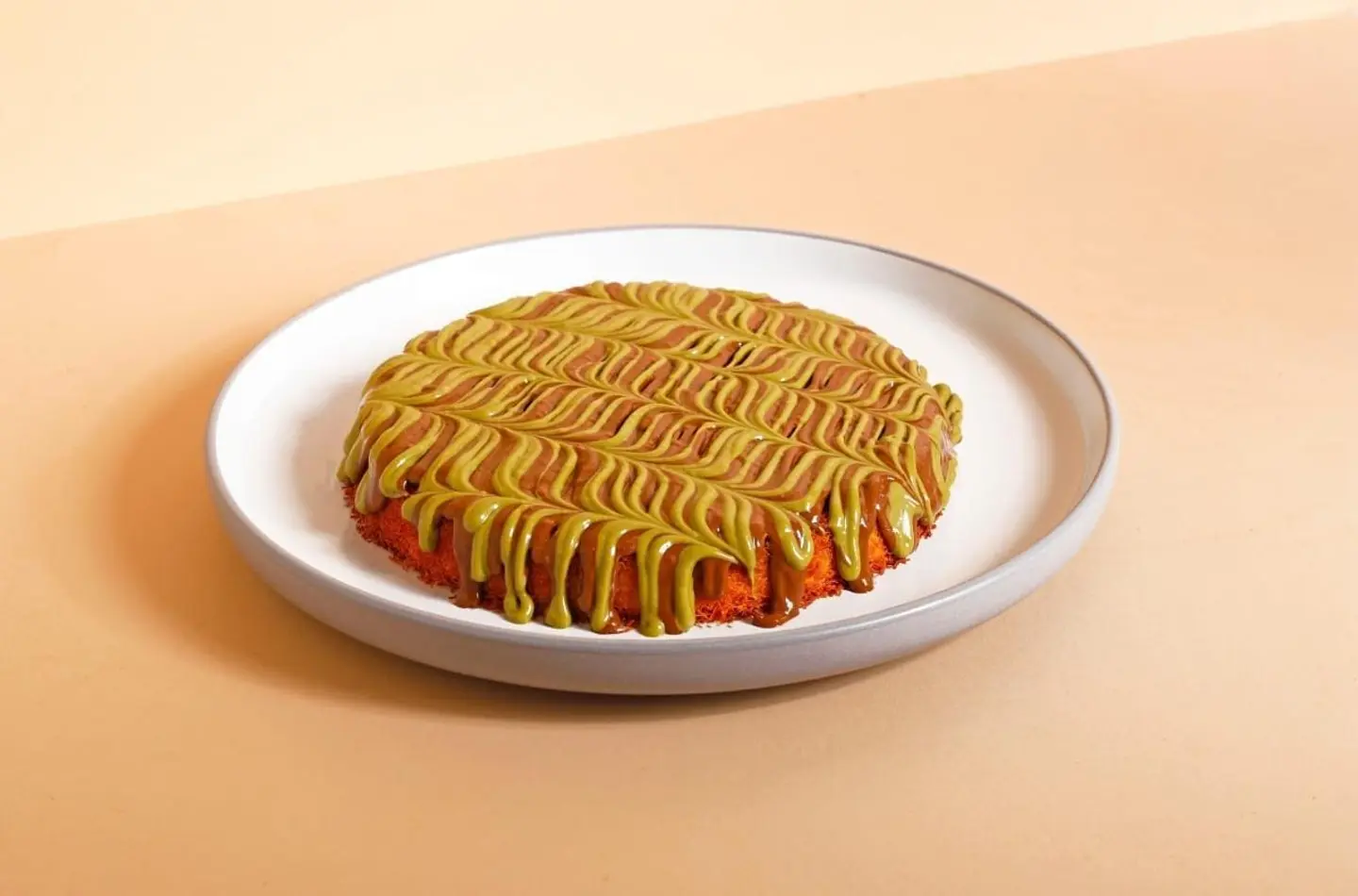 كنافة بستاشيو ونوتيلا - صغير
