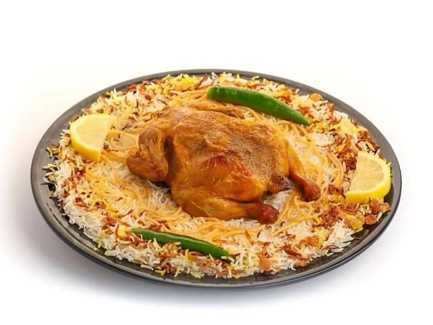 دجاج مظبي رز مندي - نص