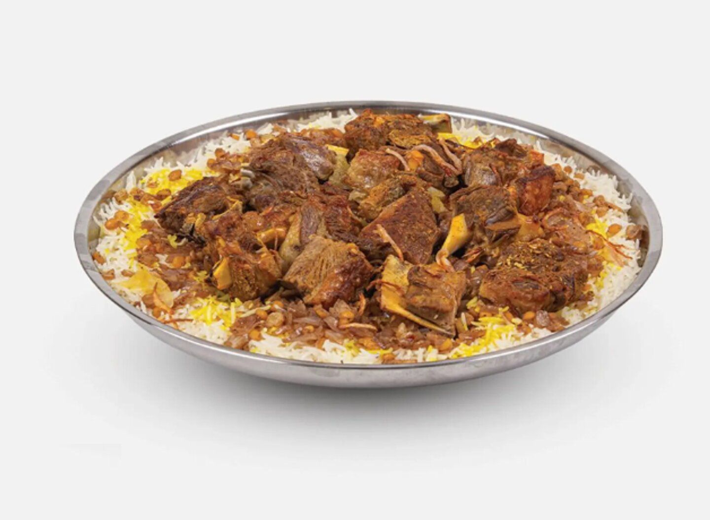 لحم مندي - مثلوثه