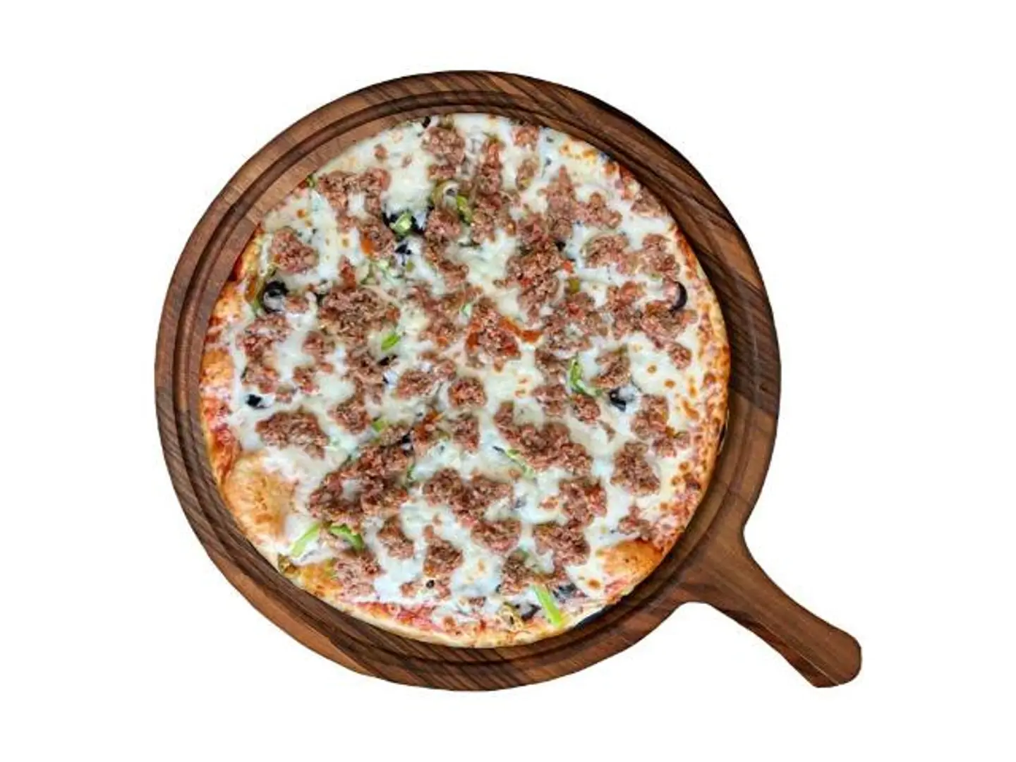 Meat With Cream Cheese Pizza - Medium