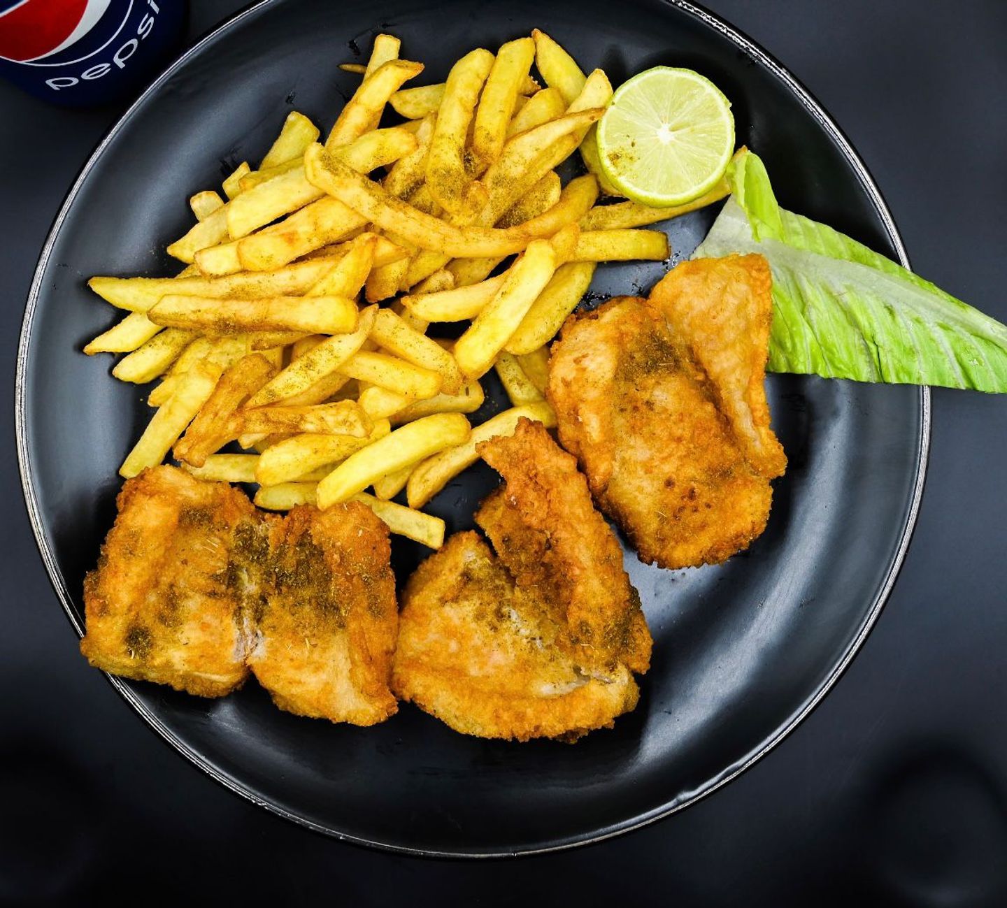وجبة سمك فيلية - رز ابيض