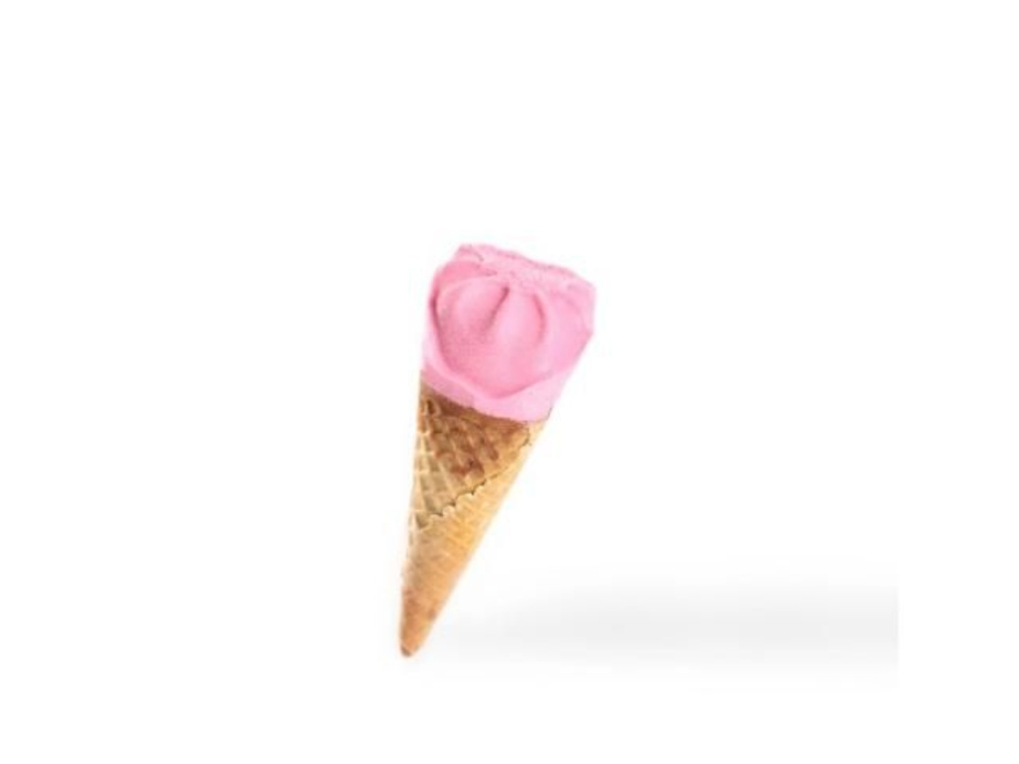 Strawberry Ice Cream - Biscuit