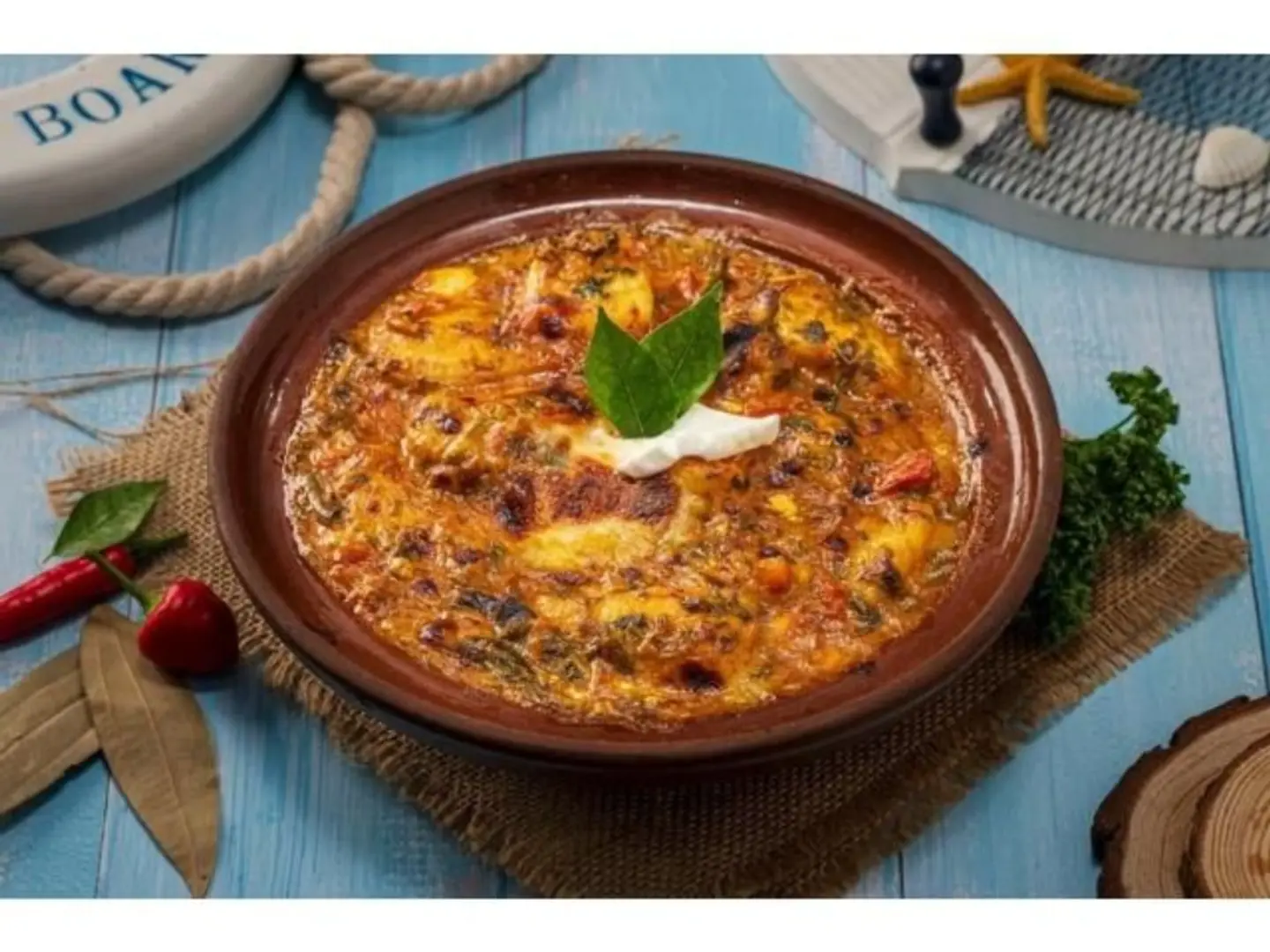 طاجن كاري - سمك فيلية