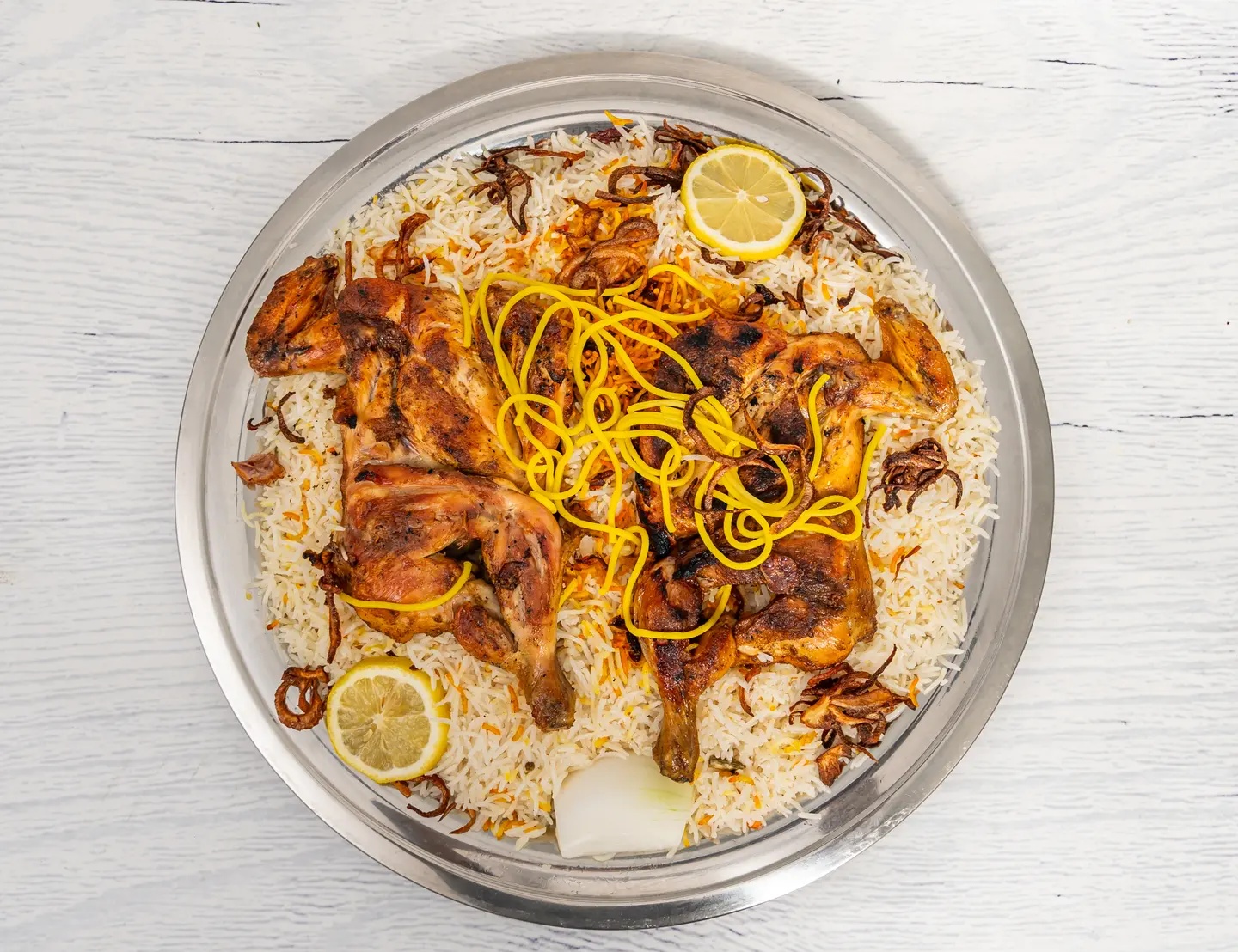 دجاج مظبي - نصف دجاجة