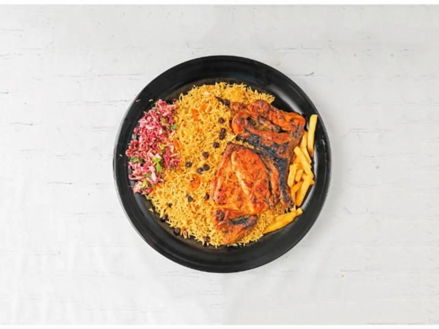 Half Charcoal Chicken - Without Rice