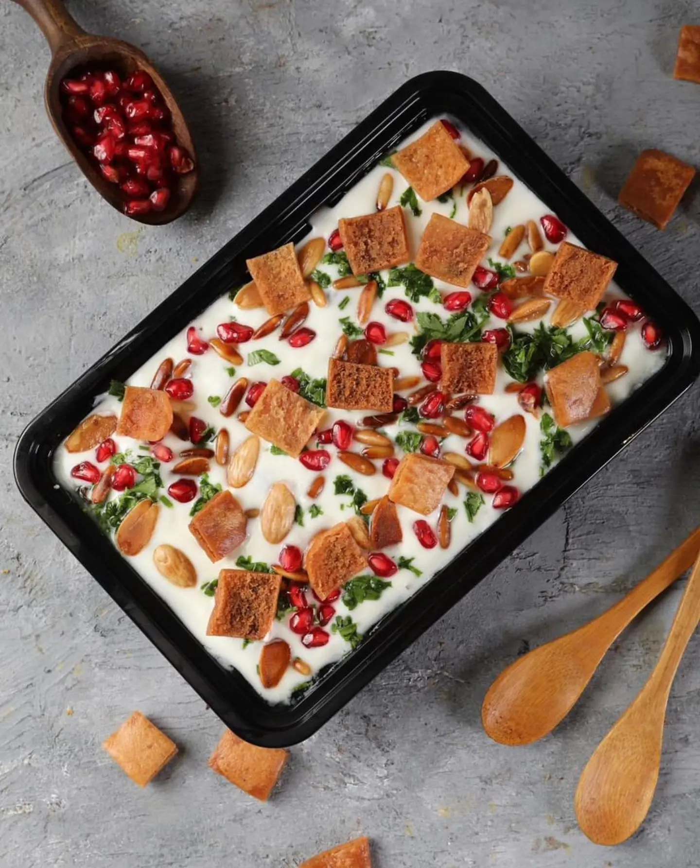 Grape Leaves Fattah - Medium