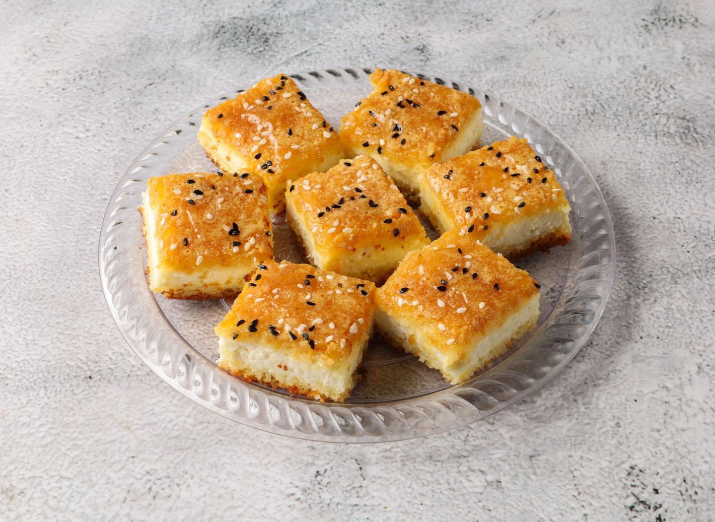 بسبوسة جبن - نص كيلو