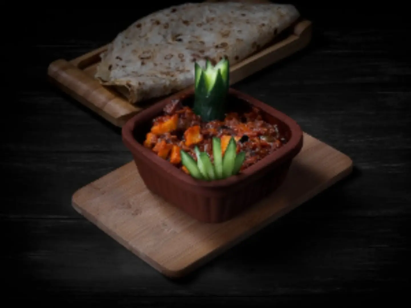 طبق مسقعه - صغير