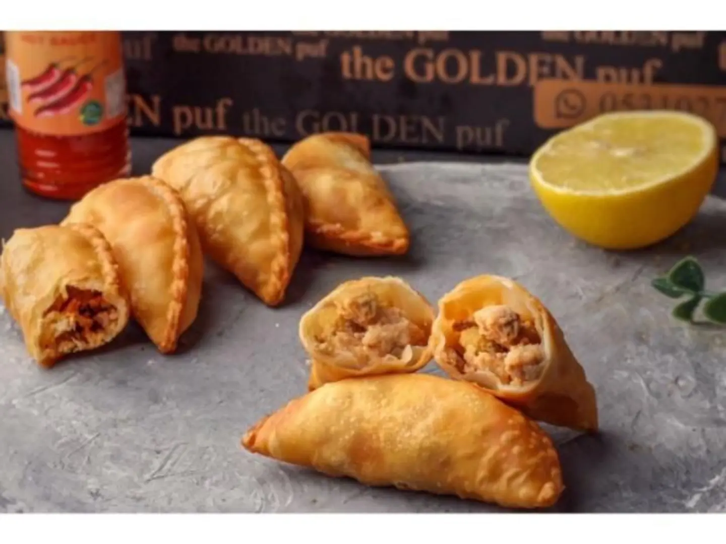 Chicken Puff Sambosa - Large Box 20 Pieces