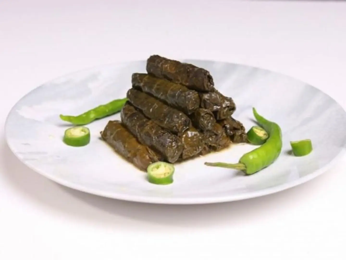 Stuffed Grape Leaves Plate - Small
