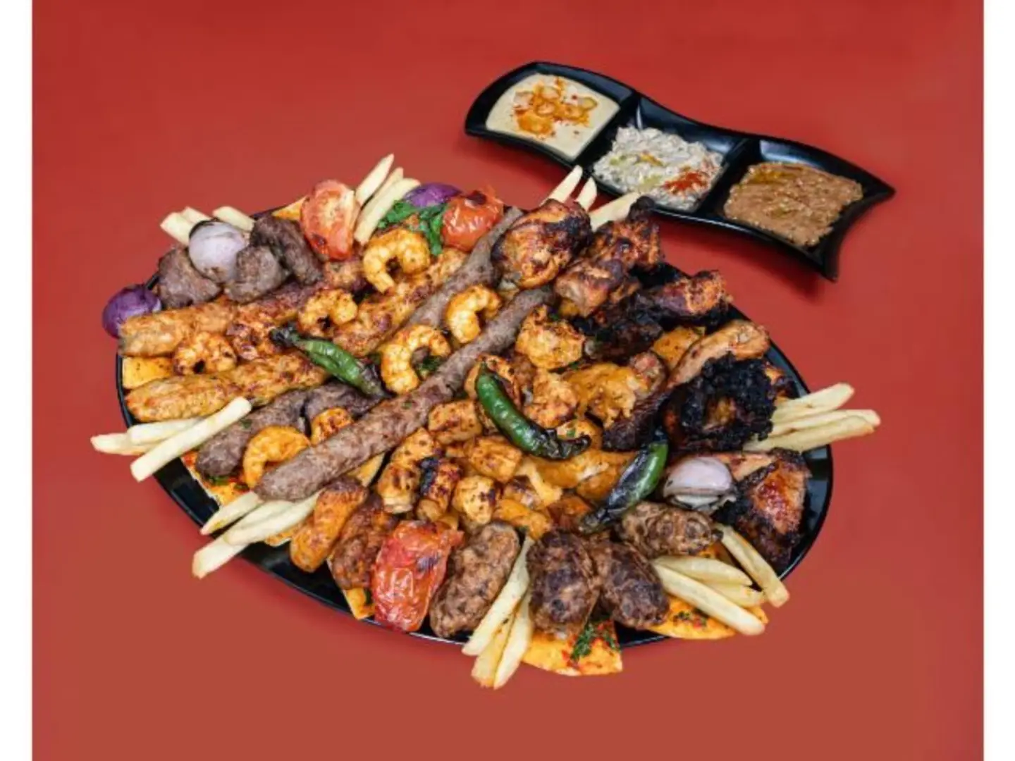 صحن مشكل - صغير