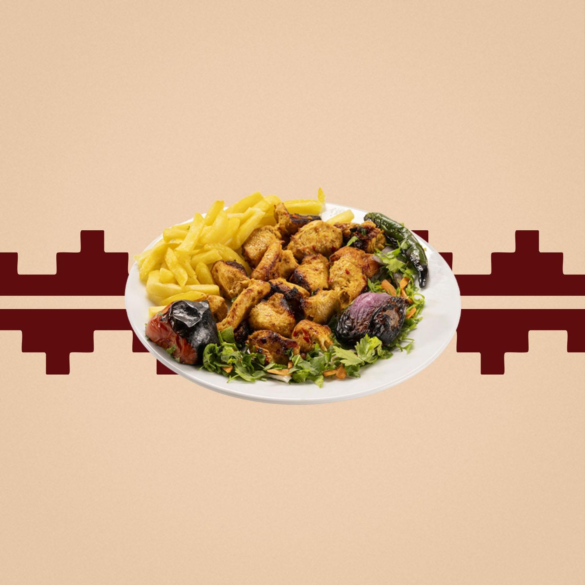 شيش طاووق - نفر