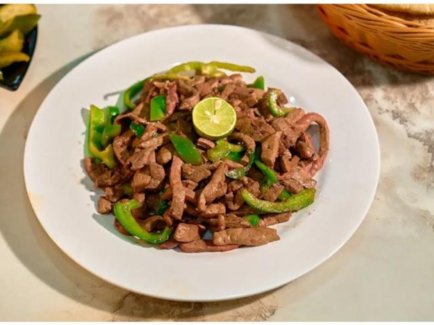 Plate Of Alexandrian Liver - Small