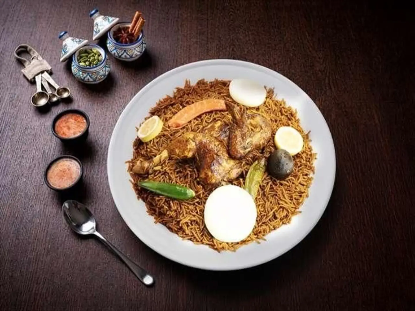 Madghot Chicken With Rice - Half Chicken