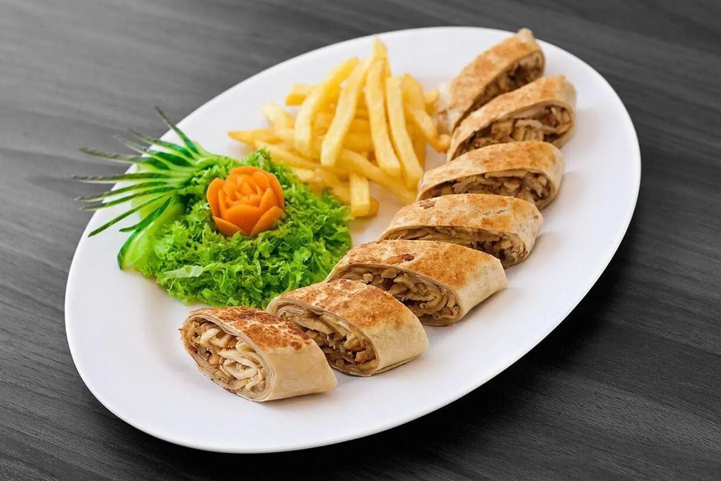 صحن عربي صغير - عادي