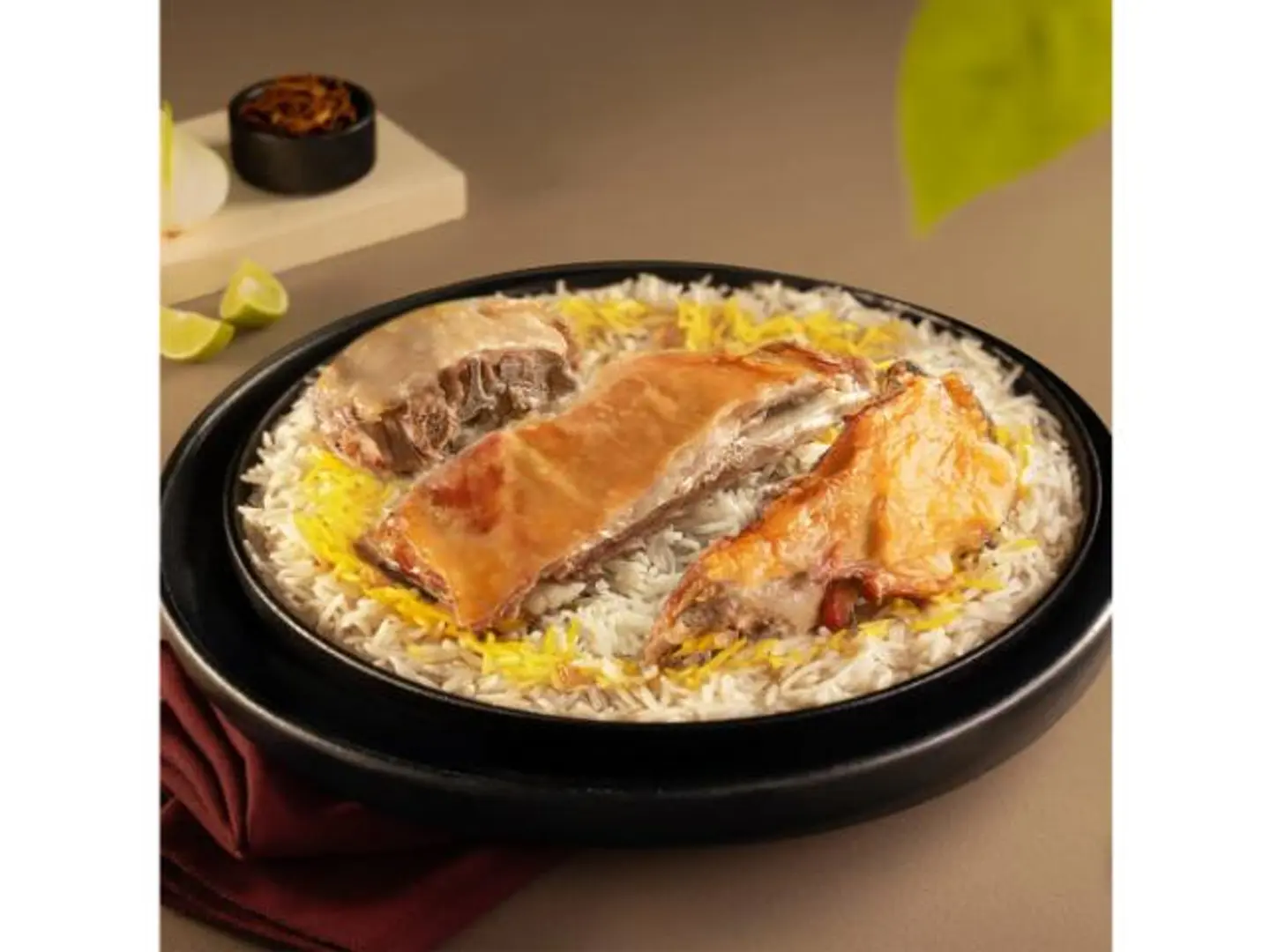 Buried Beef With Rice - Half A Goat