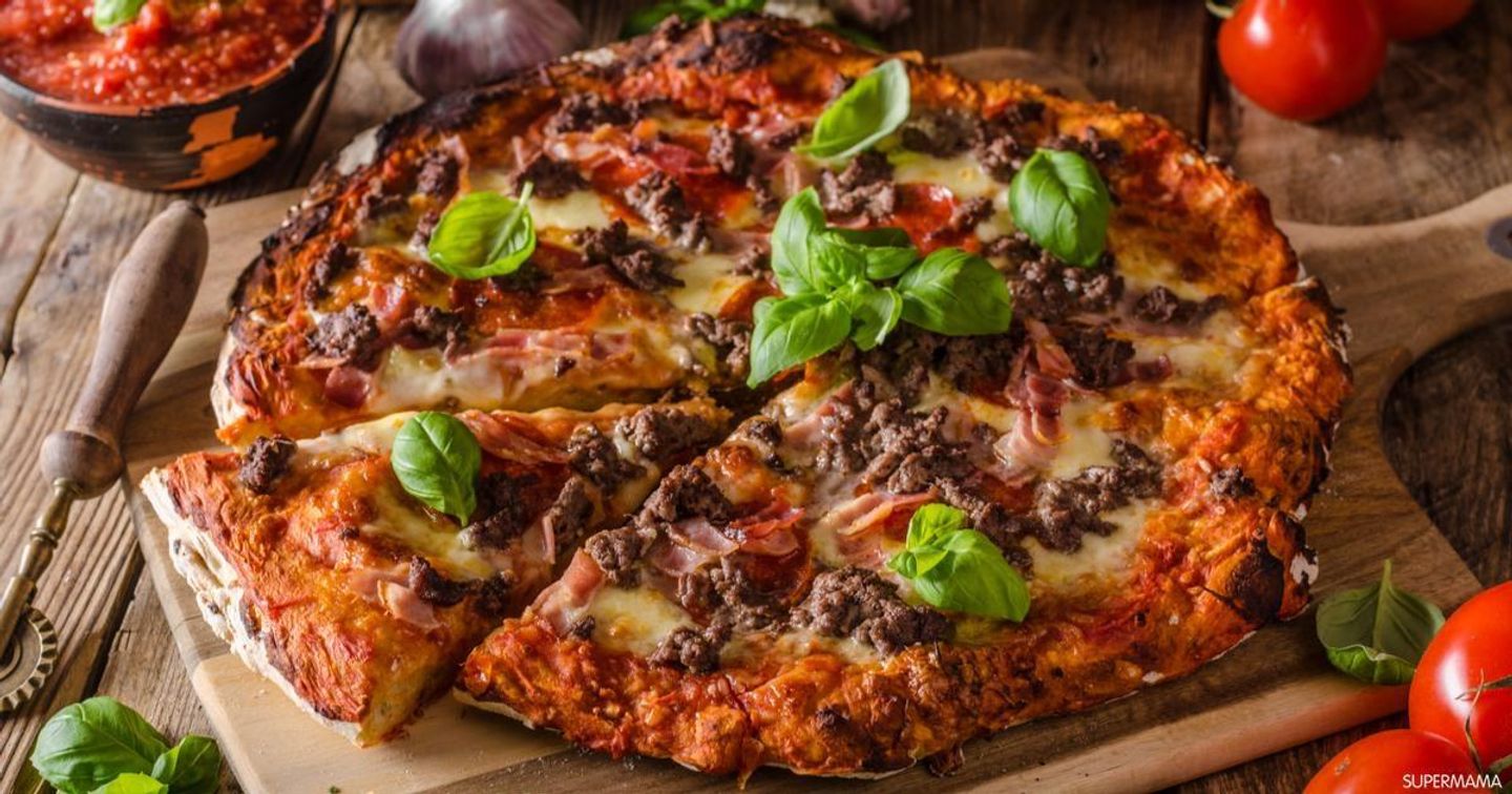 Minced Beef Pizza - Small