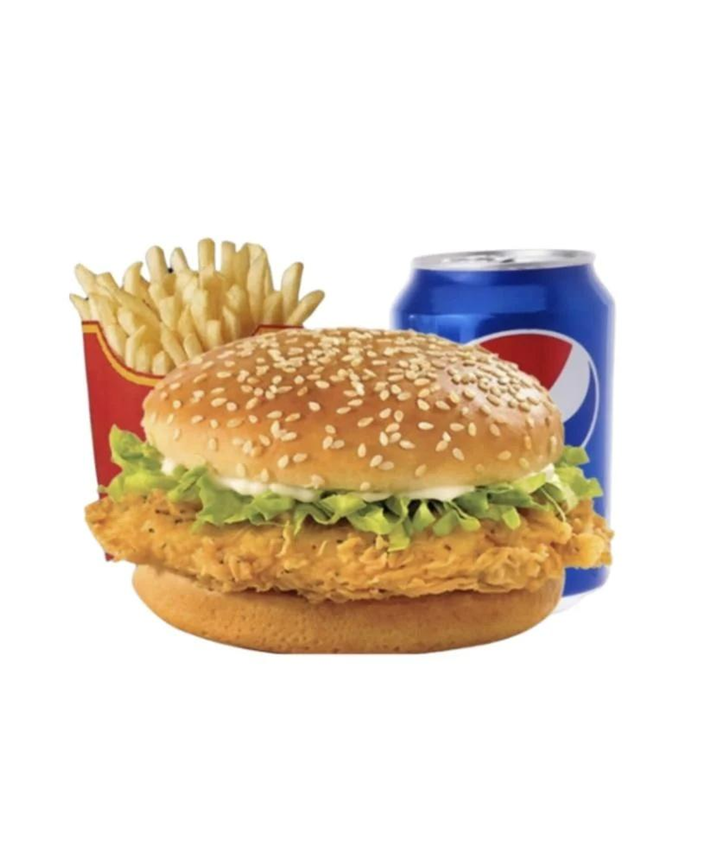 Zinger Meal - No Cheese