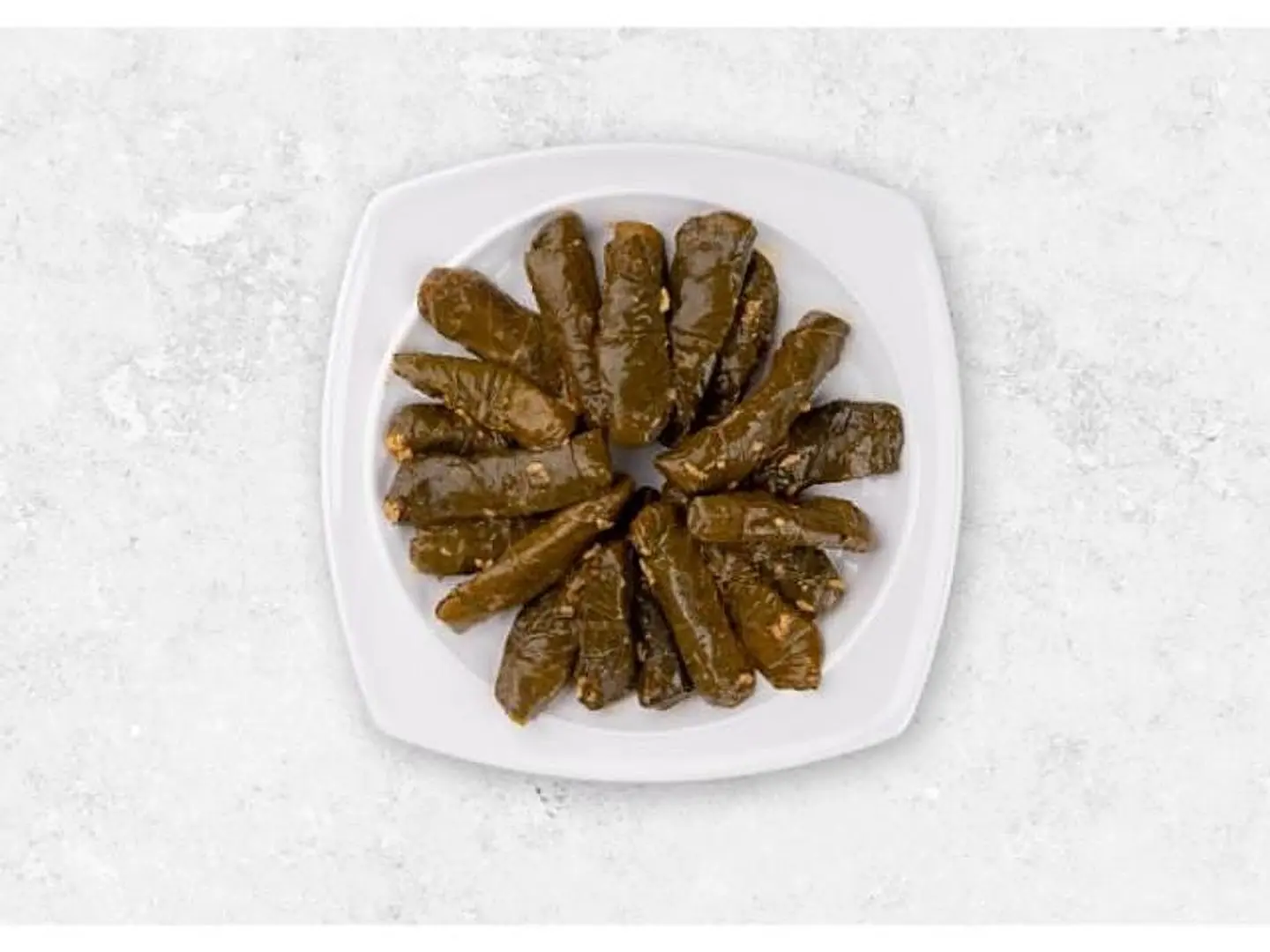 صحن ورق عنب - وسط
