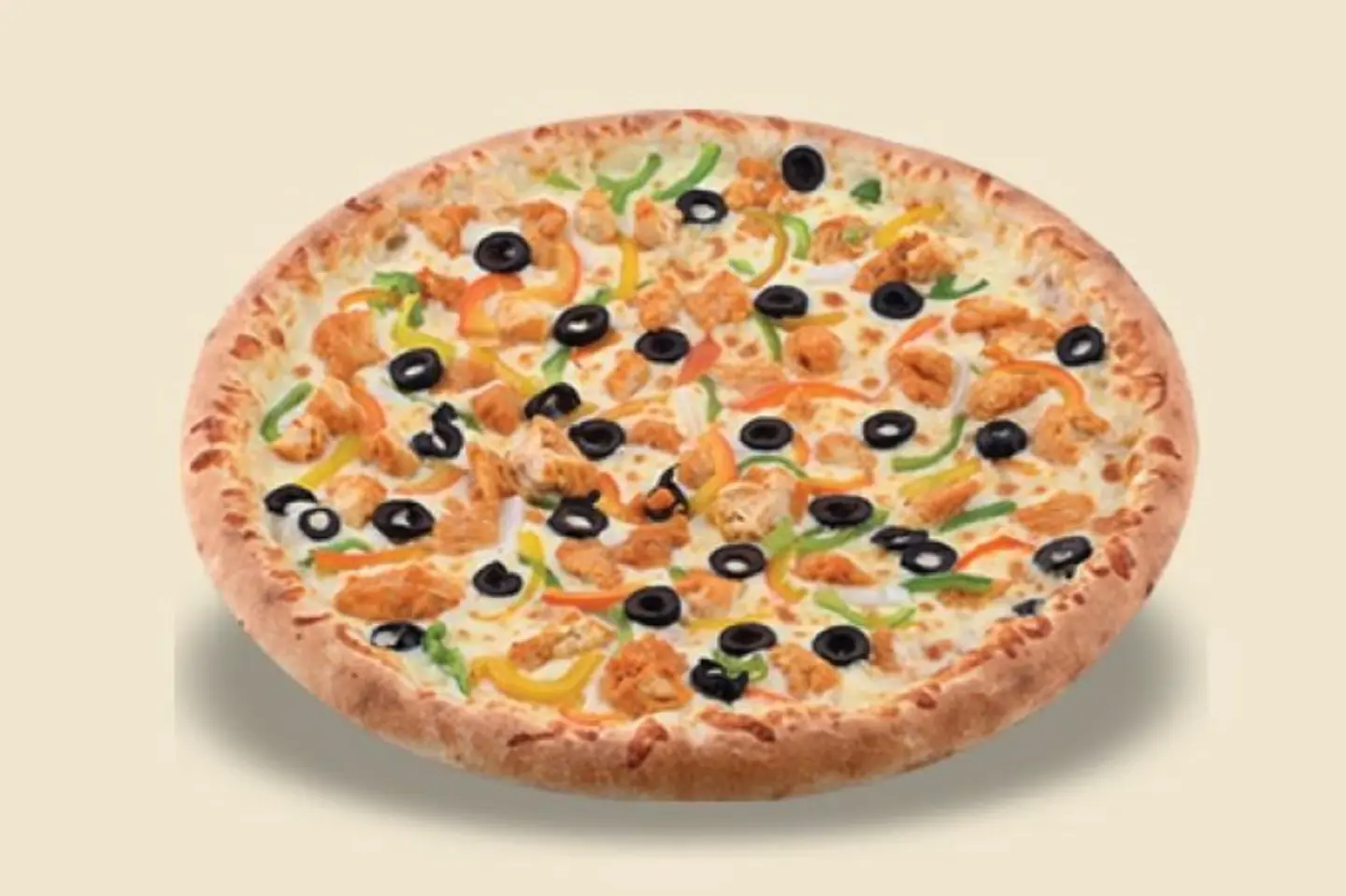 بيتزا فاهيتا الدجاج - بيتزا فاهيتا الدجاج-وسط