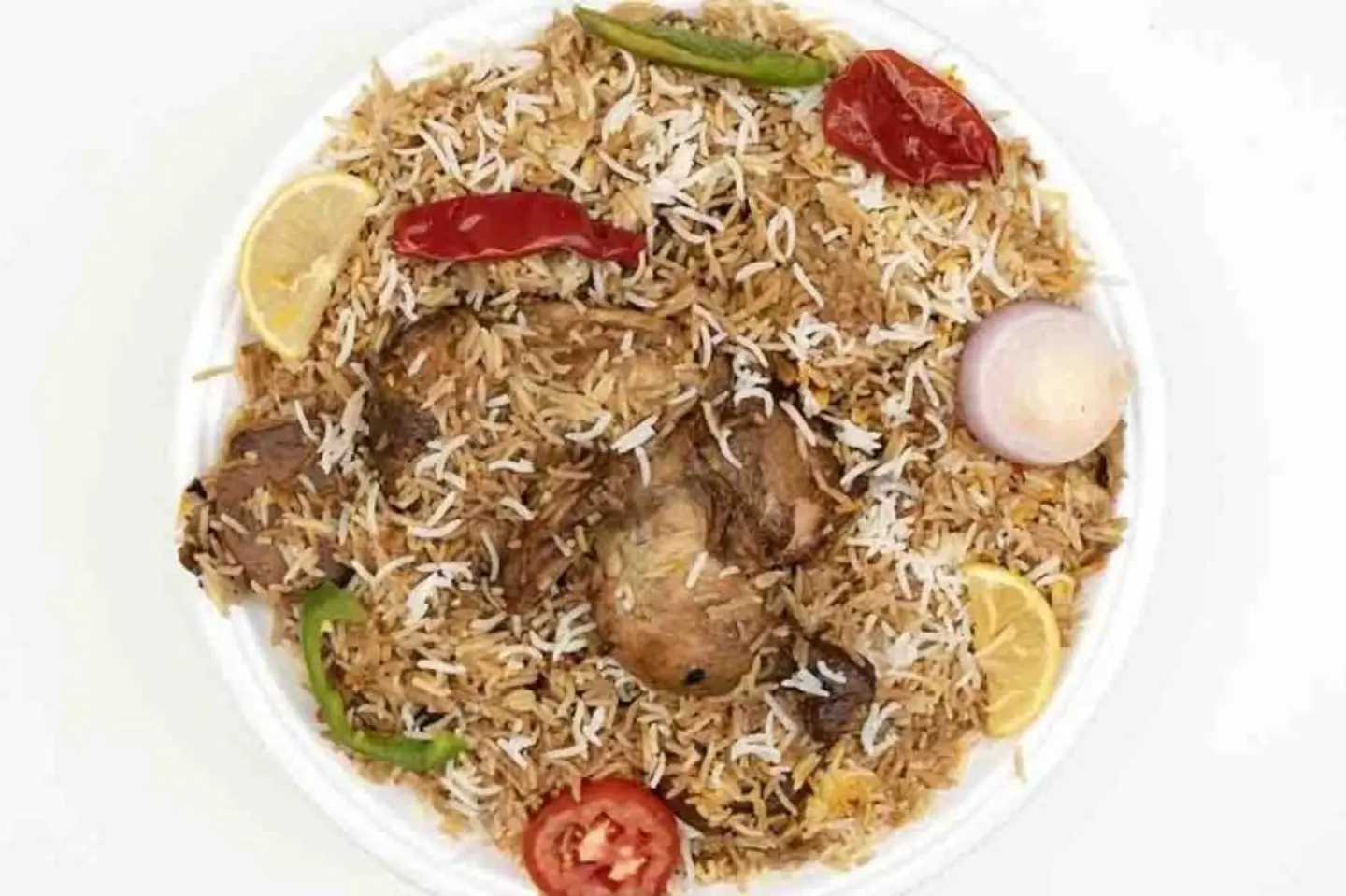دجاج زربيان - نص حبة دجاج