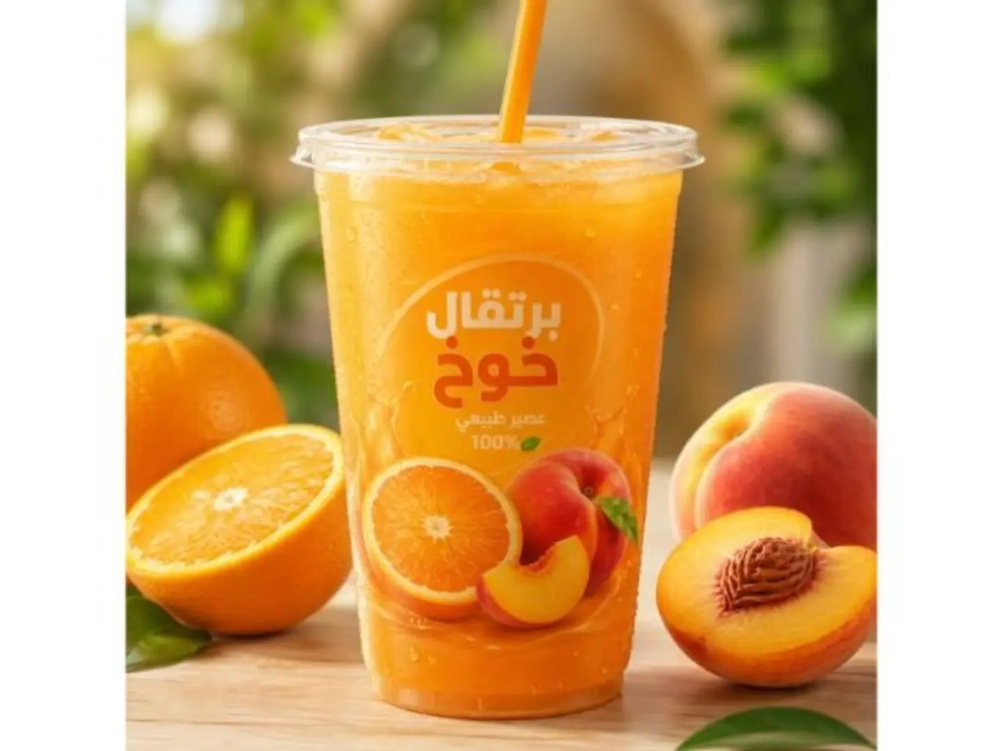 Orange And Peach - Small