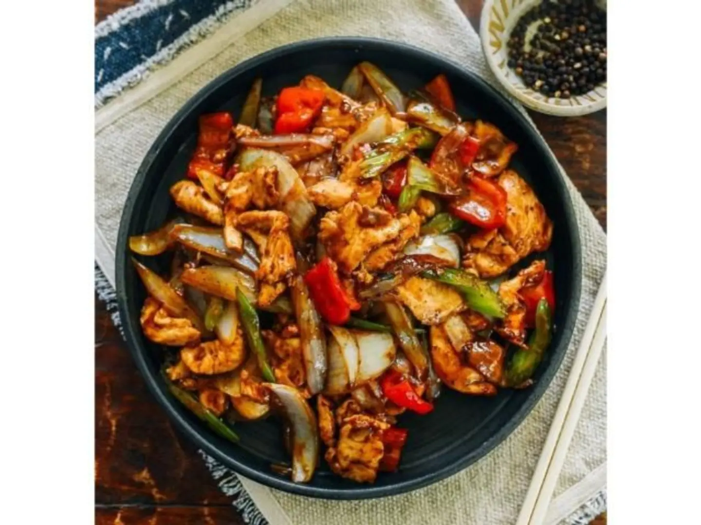 Black Pepper Chicken - Half