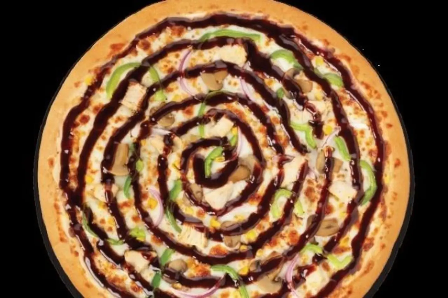 دجاج باربكيو - وسط