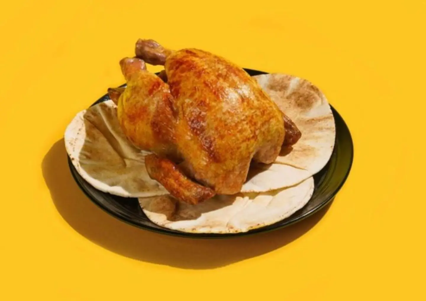 دجاج شواية سادة - ربع