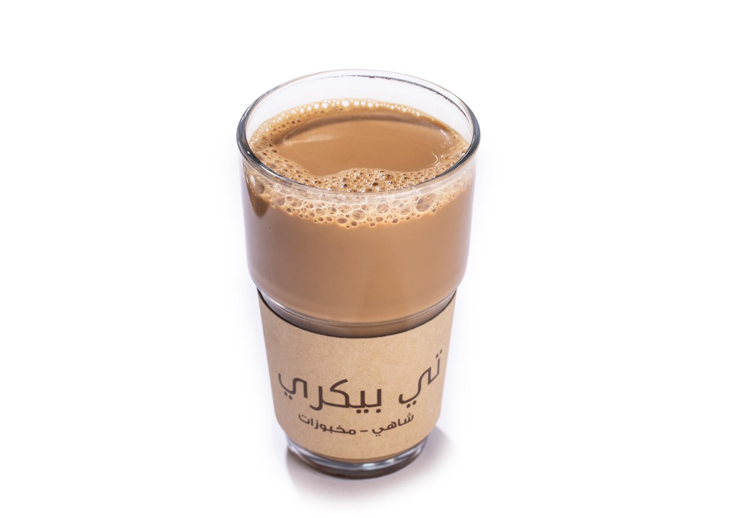 شاي كرك - كوب زجاج